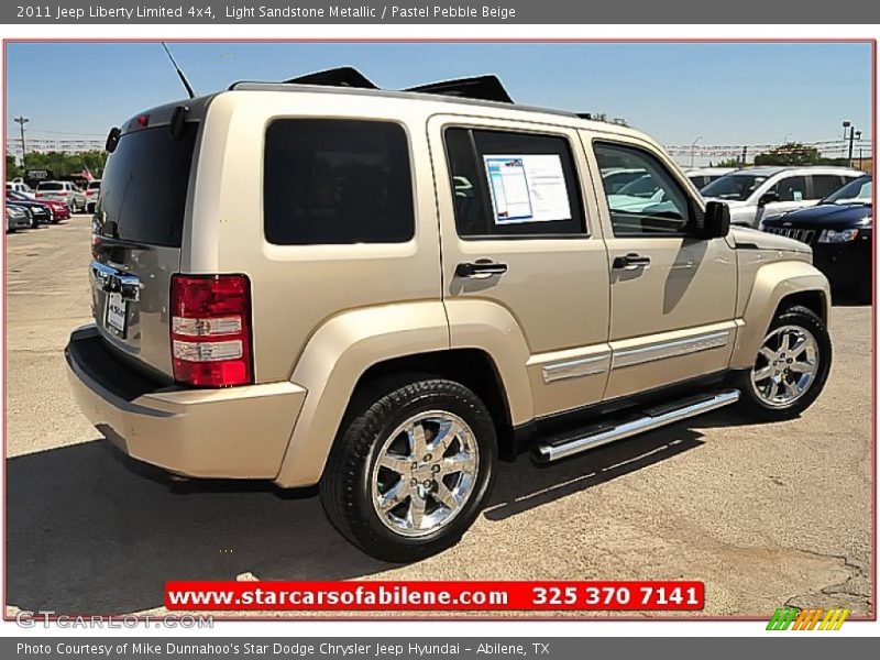 Light Sandstone Metallic / Pastel Pebble Beige 2011 Jeep Liberty Limited 4x4