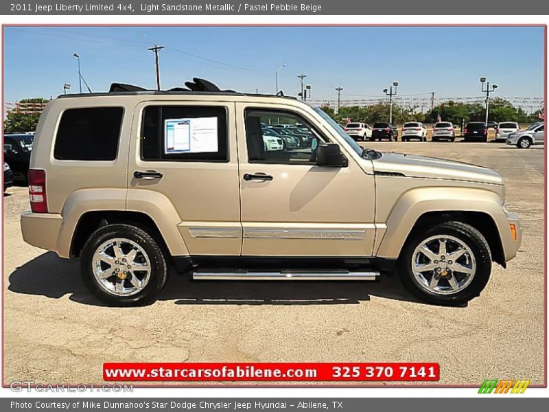 Light Sandstone Metallic / Pastel Pebble Beige 2011 Jeep Liberty Limited 4x4