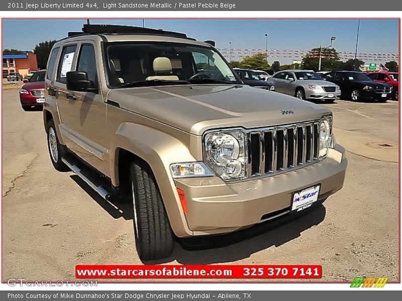 Light Sandstone Metallic / Pastel Pebble Beige 2011 Jeep Liberty Limited 4x4