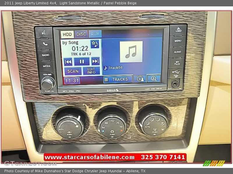 Light Sandstone Metallic / Pastel Pebble Beige 2011 Jeep Liberty Limited 4x4