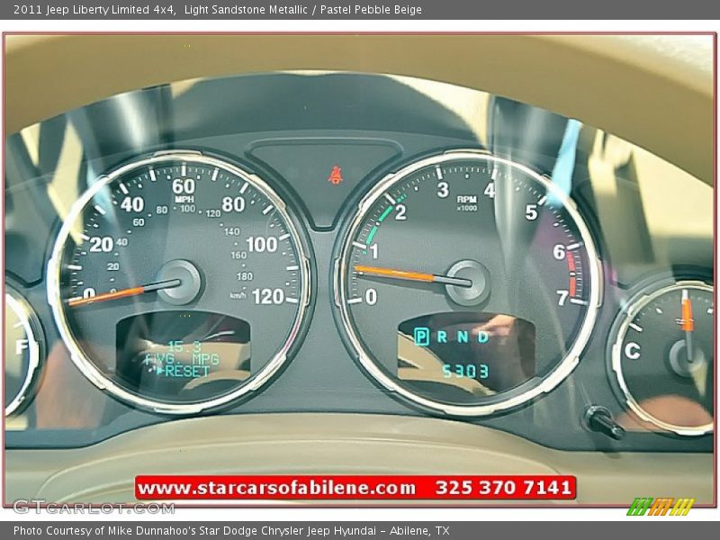 Light Sandstone Metallic / Pastel Pebble Beige 2011 Jeep Liberty Limited 4x4