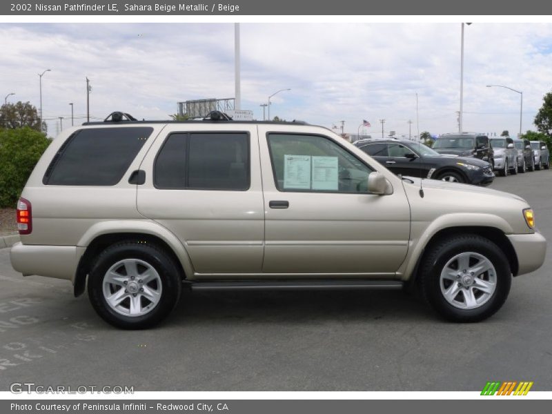  2002 Pathfinder LE Sahara Beige Metallic