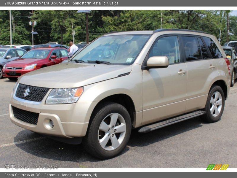 Sandstorm Metallic / Beige 2009 Suzuki Grand Vitara Luxury 4x4