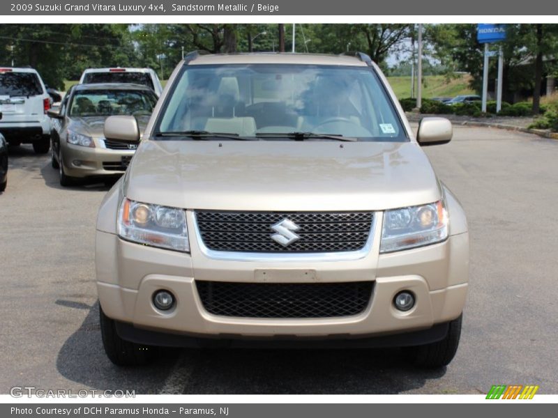 Sandstorm Metallic / Beige 2009 Suzuki Grand Vitara Luxury 4x4