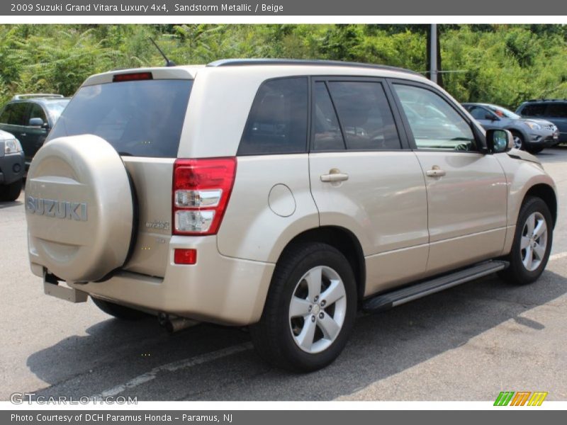 Sandstorm Metallic / Beige 2009 Suzuki Grand Vitara Luxury 4x4