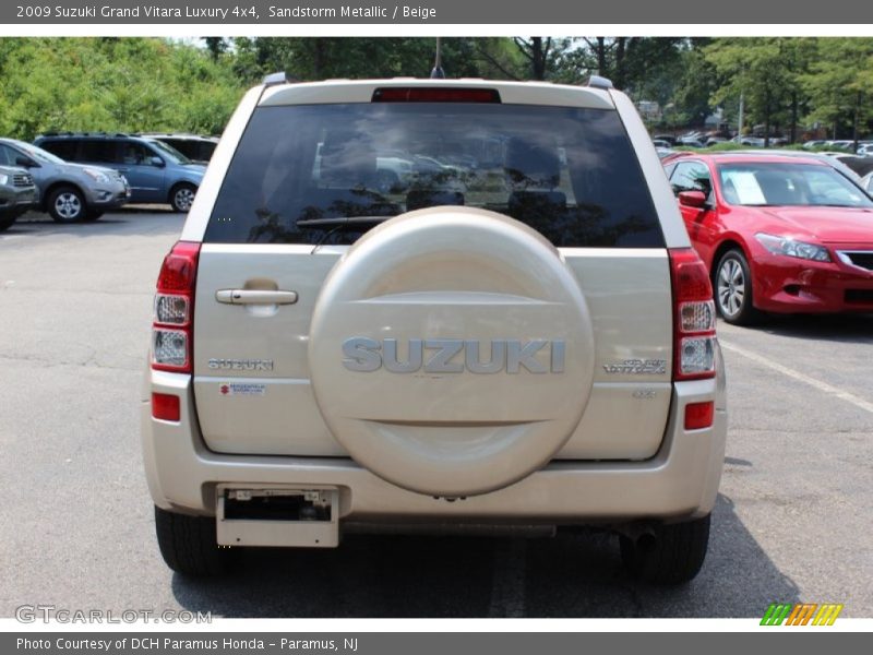 Sandstorm Metallic / Beige 2009 Suzuki Grand Vitara Luxury 4x4