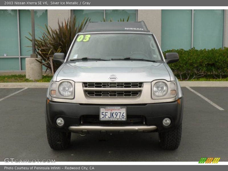Silver Ice Metallic / Gray 2003 Nissan Xterra SE V6