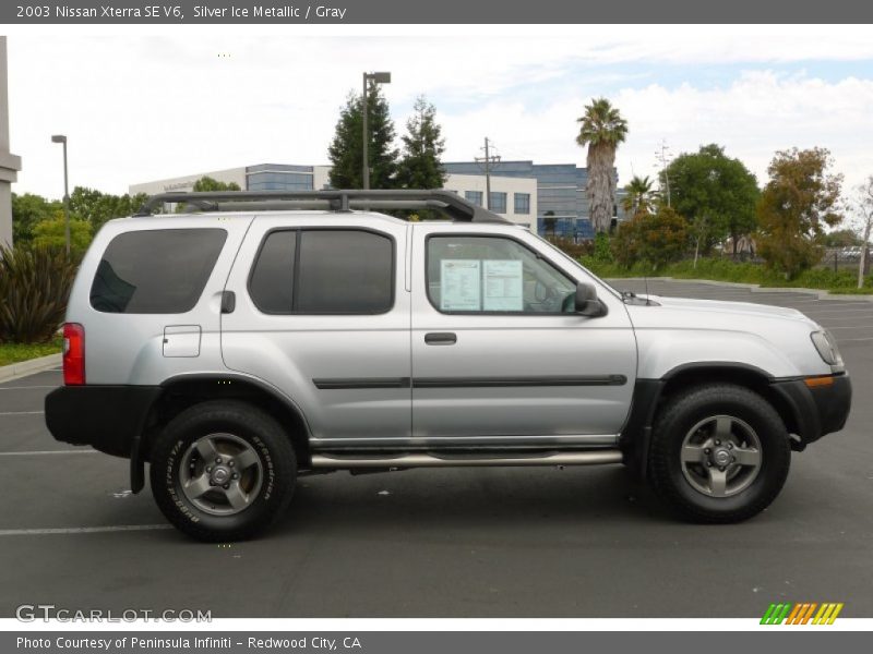 Silver Ice Metallic / Gray 2003 Nissan Xterra SE V6