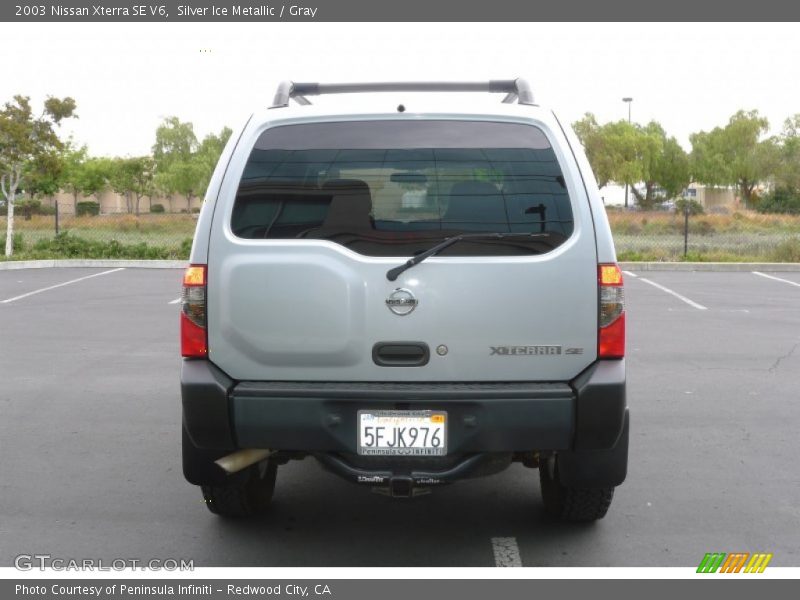 Silver Ice Metallic / Gray 2003 Nissan Xterra SE V6