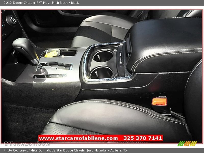 Pitch Black / Black 2012 Dodge Charger R/T Plus