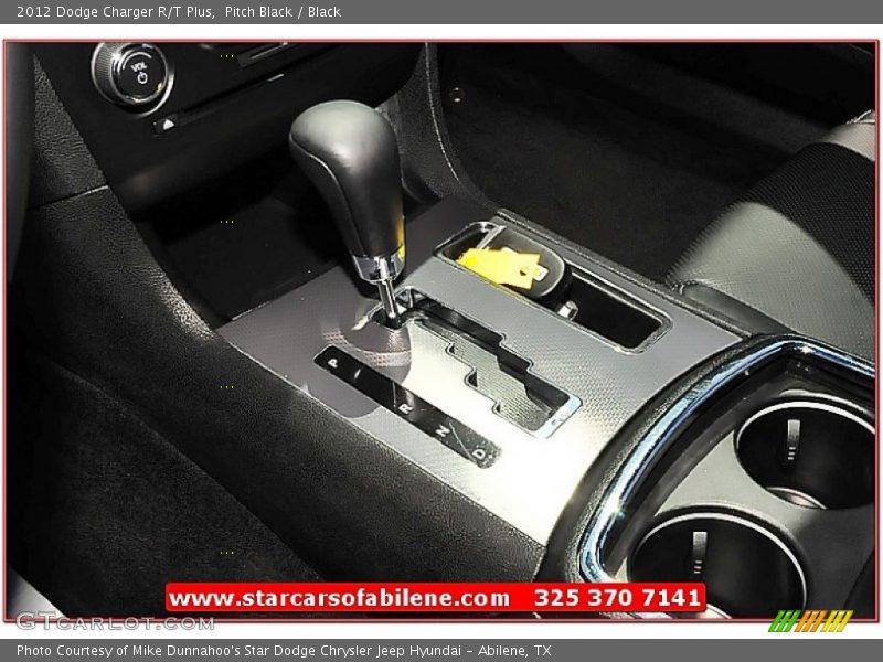 Pitch Black / Black 2012 Dodge Charger R/T Plus