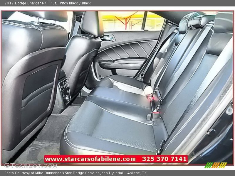 Pitch Black / Black 2012 Dodge Charger R/T Plus