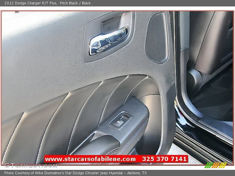 Pitch Black / Black 2012 Dodge Charger R/T Plus