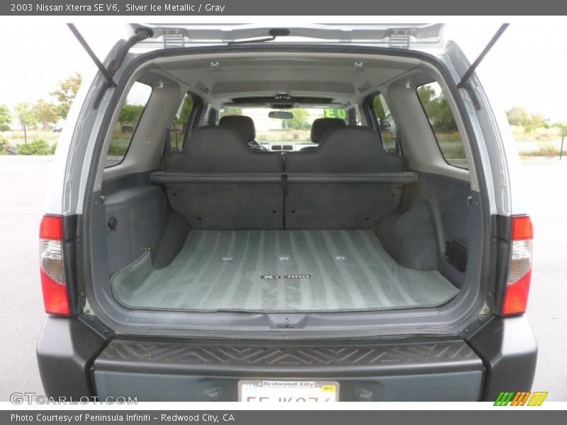 Silver Ice Metallic / Gray 2003 Nissan Xterra SE V6