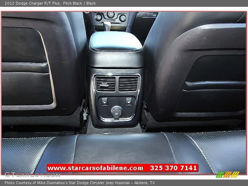 Pitch Black / Black 2012 Dodge Charger R/T Plus