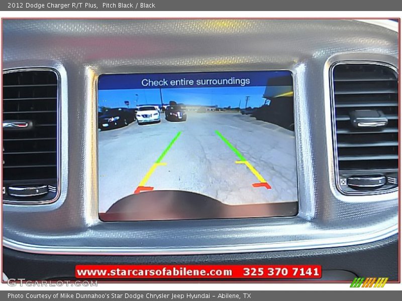 Pitch Black / Black 2012 Dodge Charger R/T Plus