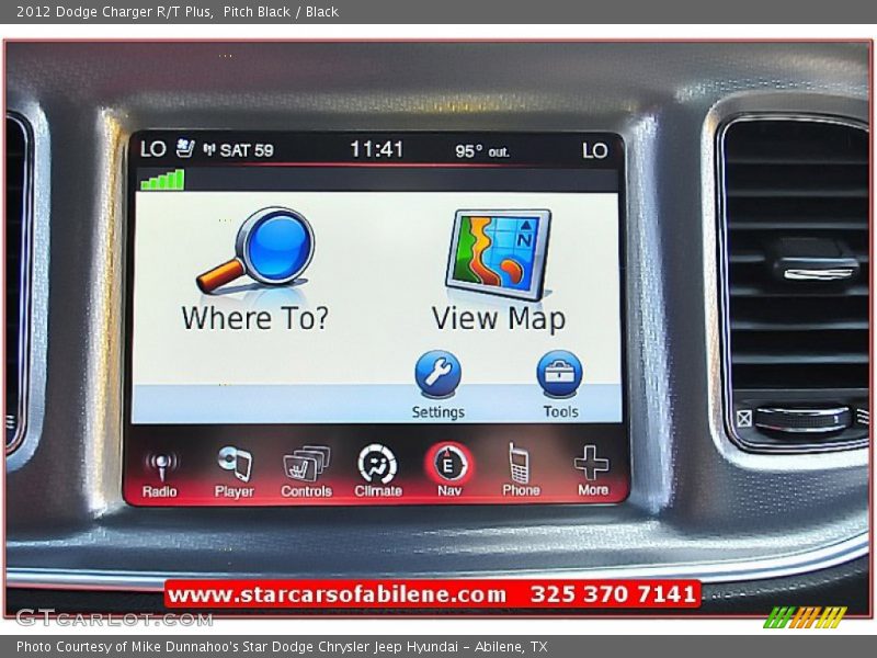 Pitch Black / Black 2012 Dodge Charger R/T Plus