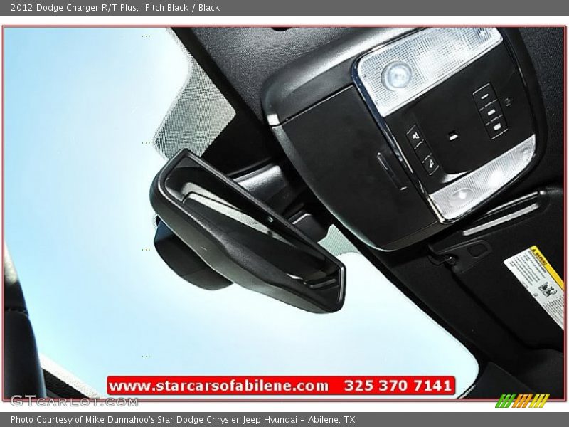 Pitch Black / Black 2012 Dodge Charger R/T Plus