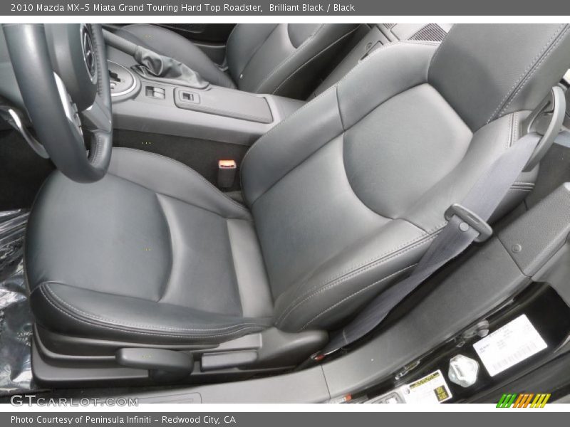 Front Seat of 2010 MX-5 Miata Grand Touring Hard Top Roadster