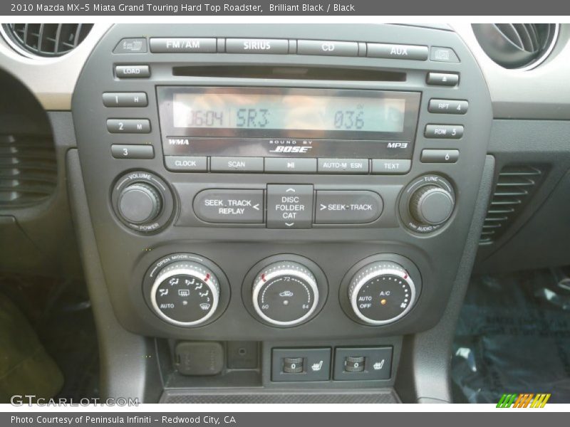 Controls of 2010 MX-5 Miata Grand Touring Hard Top Roadster