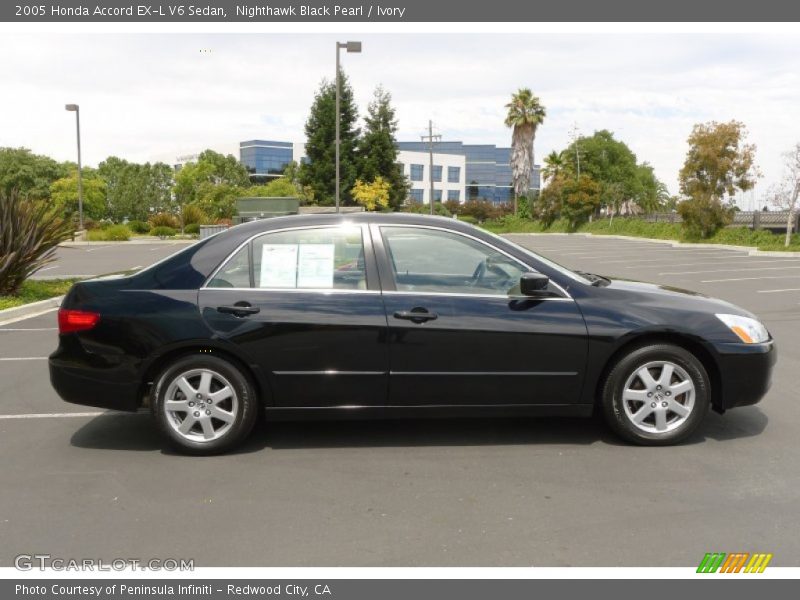 Nighthawk Black Pearl / Ivory 2005 Honda Accord EX-L V6 Sedan