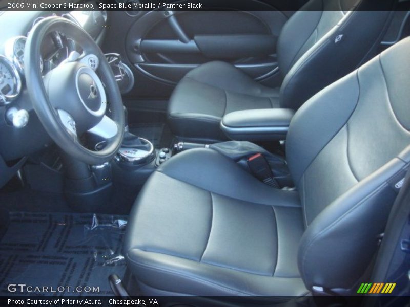 Space Blue Metallic / Panther Black 2006 Mini Cooper S Hardtop