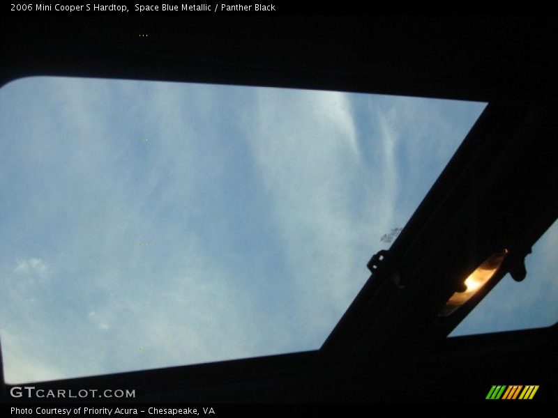 Space Blue Metallic / Panther Black 2006 Mini Cooper S Hardtop