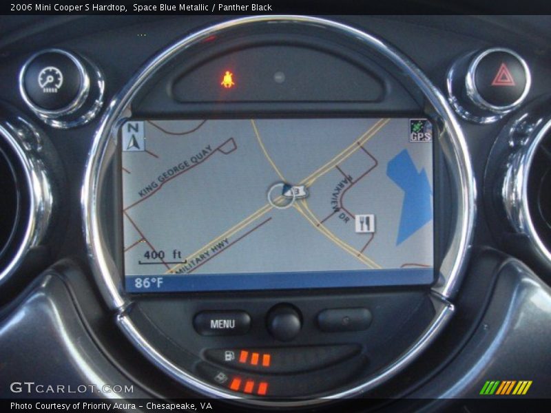 Space Blue Metallic / Panther Black 2006 Mini Cooper S Hardtop