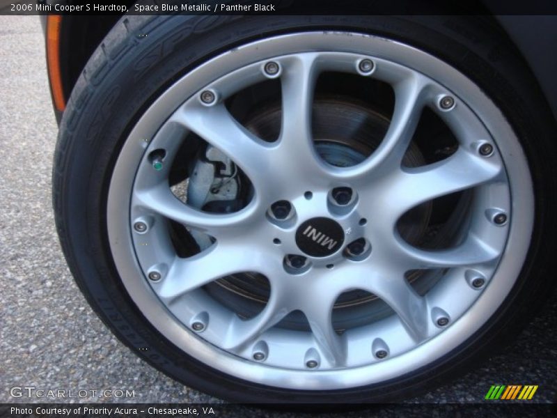 Space Blue Metallic / Panther Black 2006 Mini Cooper S Hardtop