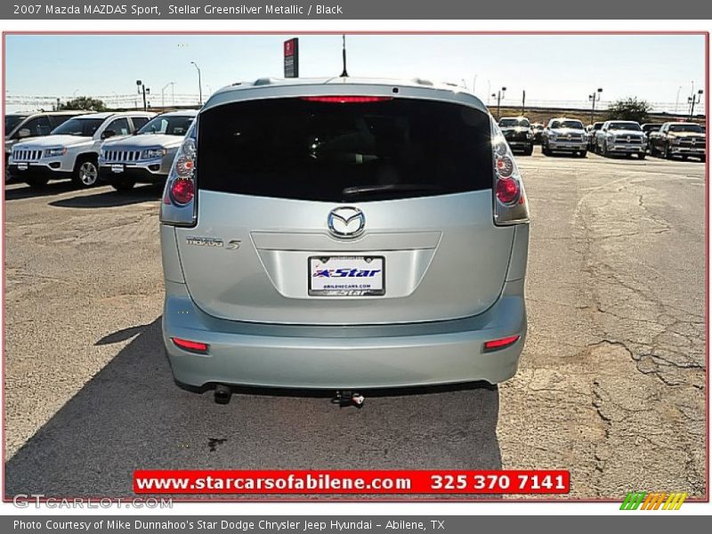 Stellar Greensilver Metallic / Black 2007 Mazda MAZDA5 Sport