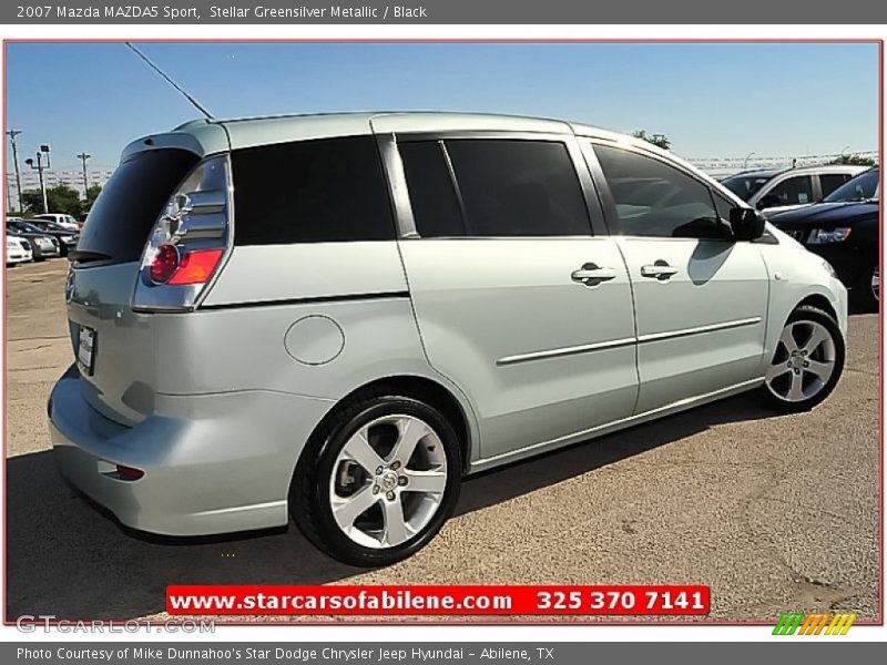 Stellar Greensilver Metallic / Black 2007 Mazda MAZDA5 Sport