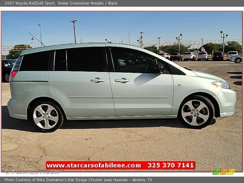 Stellar Greensilver Metallic / Black 2007 Mazda MAZDA5 Sport