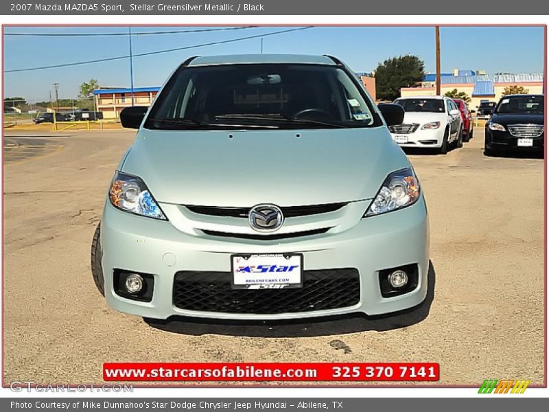 Stellar Greensilver Metallic / Black 2007 Mazda MAZDA5 Sport