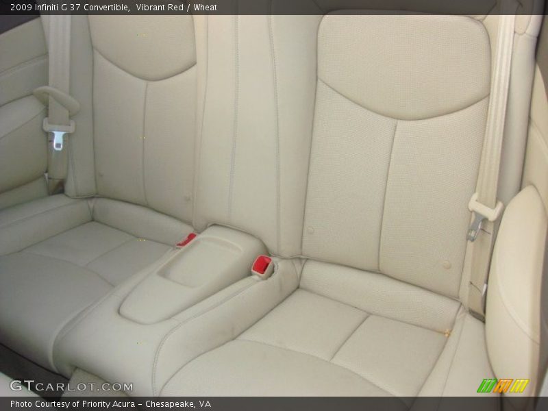 Vibrant Red / Wheat 2009 Infiniti G 37 Convertible
