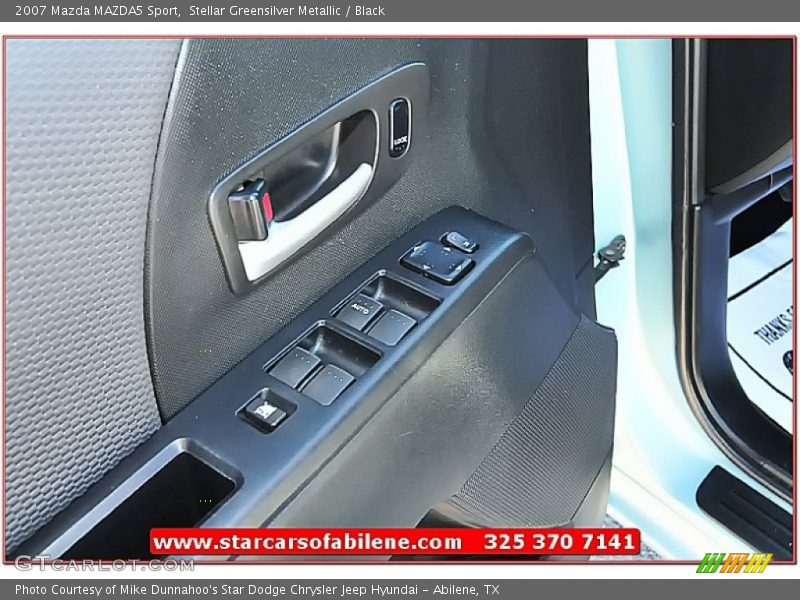 Stellar Greensilver Metallic / Black 2007 Mazda MAZDA5 Sport