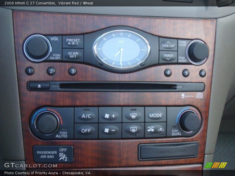 Vibrant Red / Wheat 2009 Infiniti G 37 Convertible