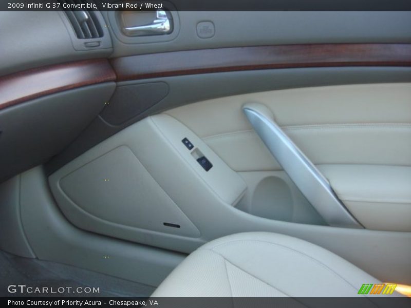 Vibrant Red / Wheat 2009 Infiniti G 37 Convertible