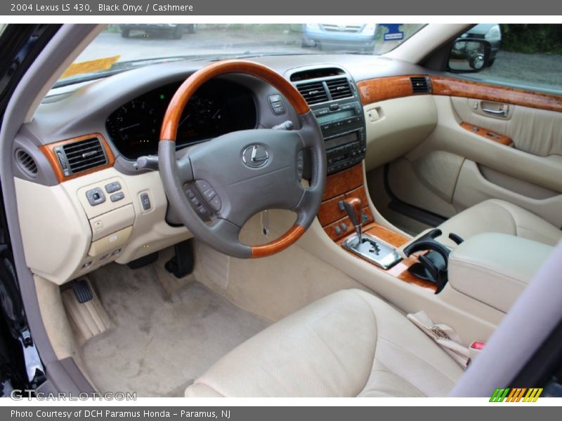 Black Onyx / Cashmere 2004 Lexus LS 430