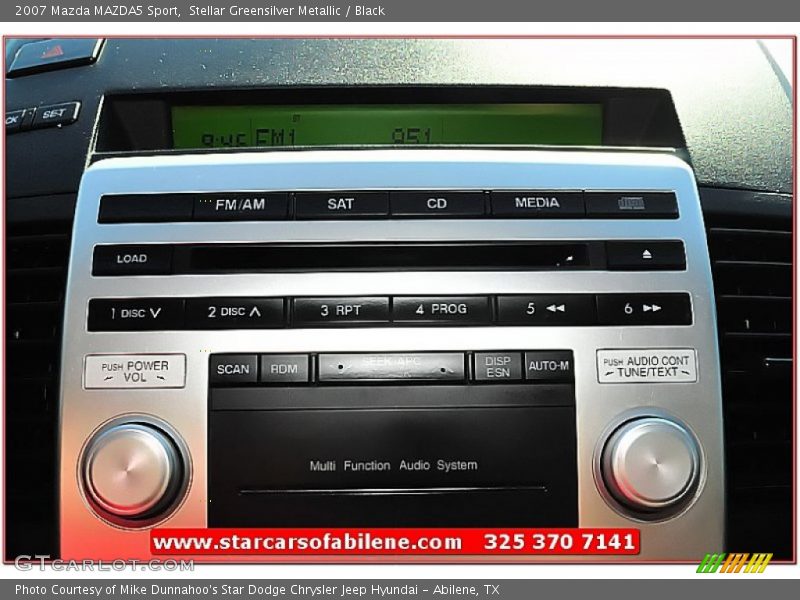Stellar Greensilver Metallic / Black 2007 Mazda MAZDA5 Sport