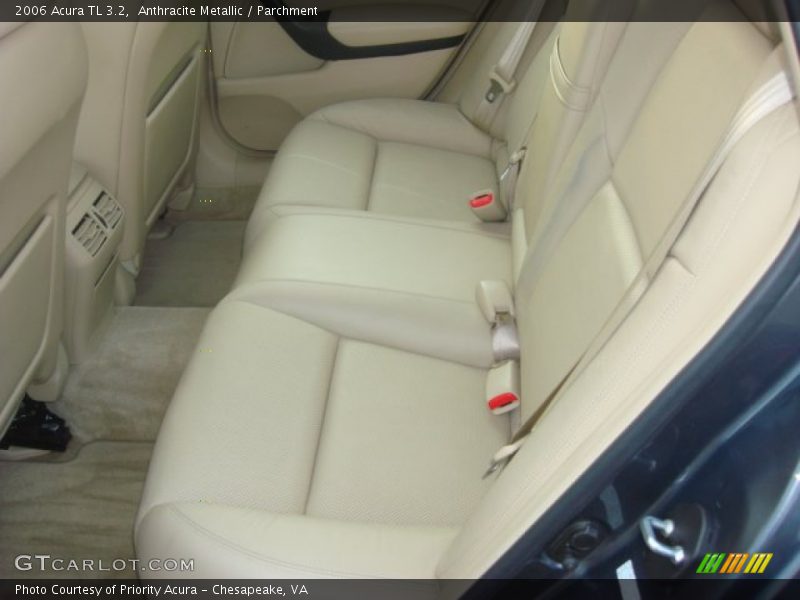 Anthracite Metallic / Parchment 2006 Acura TL 3.2