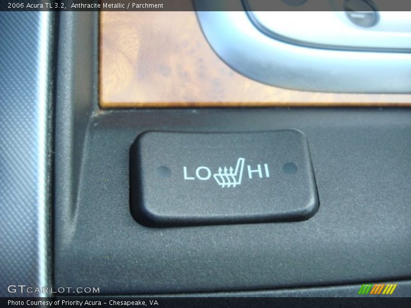 Anthracite Metallic / Parchment 2006 Acura TL 3.2