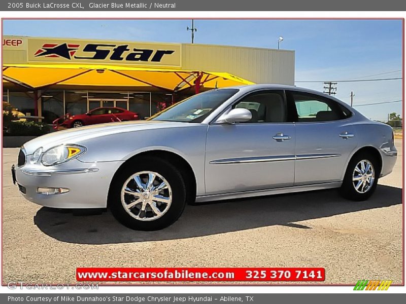 Glacier Blue Metallic / Neutral 2005 Buick LaCrosse CXL