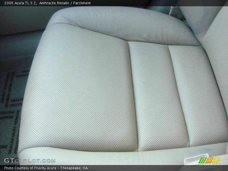 Anthracite Metallic / Parchment 2006 Acura TL 3.2