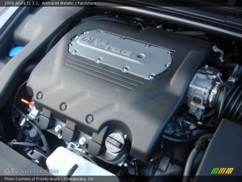Anthracite Metallic / Parchment 2006 Acura TL 3.2