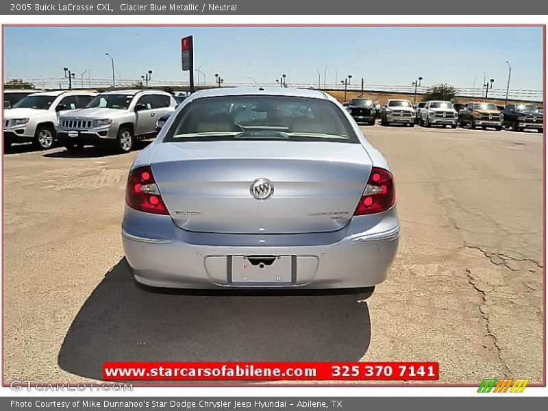 Glacier Blue Metallic / Neutral 2005 Buick LaCrosse CXL