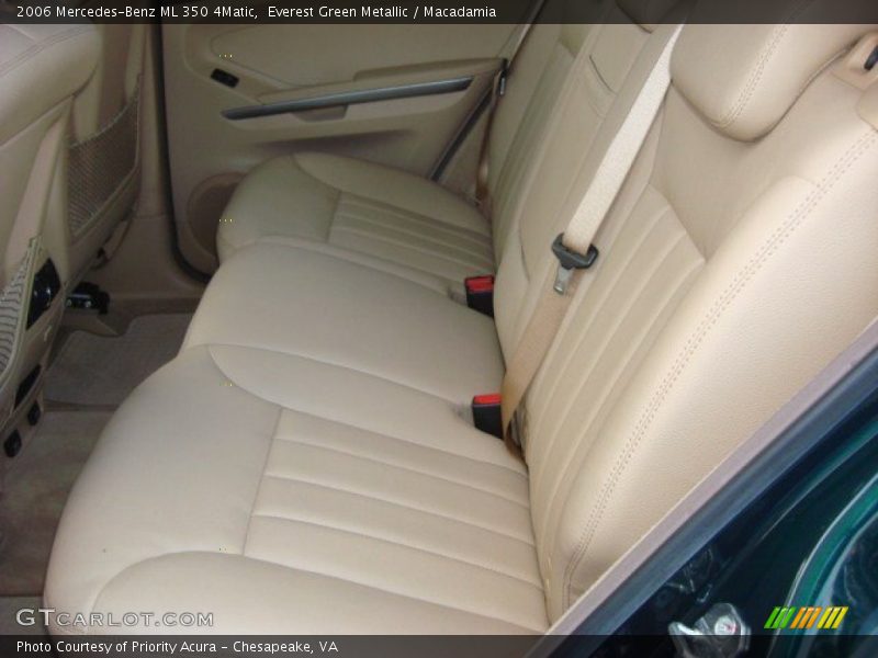 Everest Green Metallic / Macadamia 2006 Mercedes-Benz ML 350 4Matic