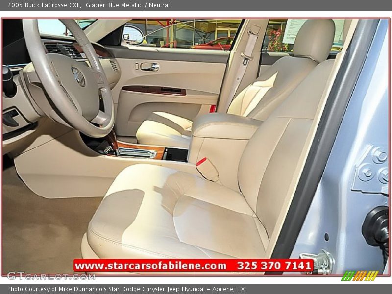 Glacier Blue Metallic / Neutral 2005 Buick LaCrosse CXL