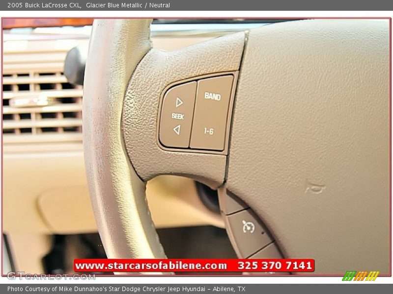 Glacier Blue Metallic / Neutral 2005 Buick LaCrosse CXL