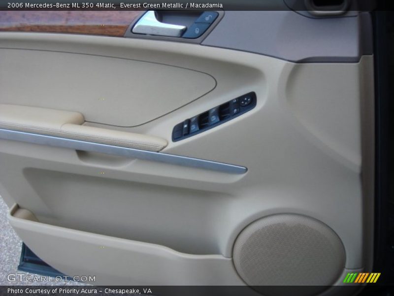 Everest Green Metallic / Macadamia 2006 Mercedes-Benz ML 350 4Matic