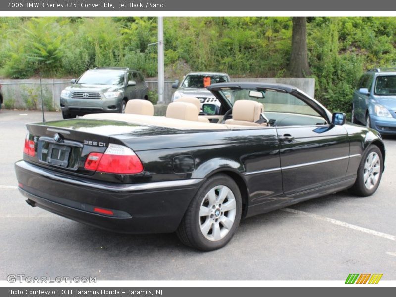 Jet Black / Sand 2006 BMW 3 Series 325i Convertible